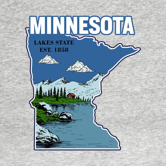 Minnesota and vintage by My Happy-Design